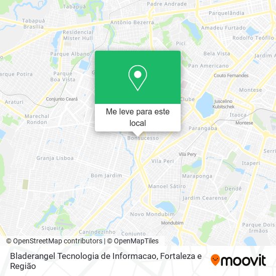 Bladerangel Tecnologia de Informacao mapa