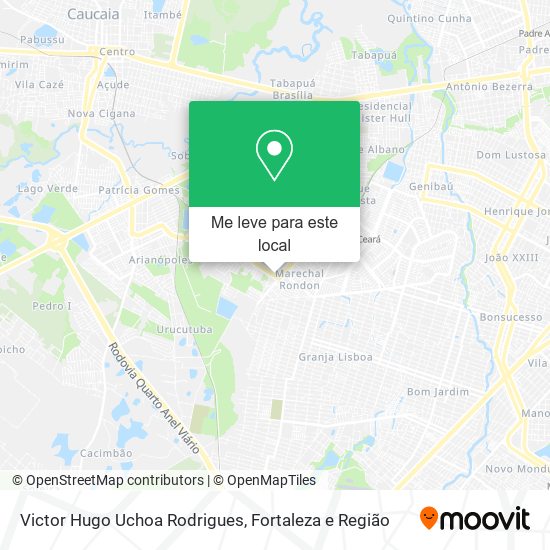 Victor Hugo Uchoa Rodrigues mapa