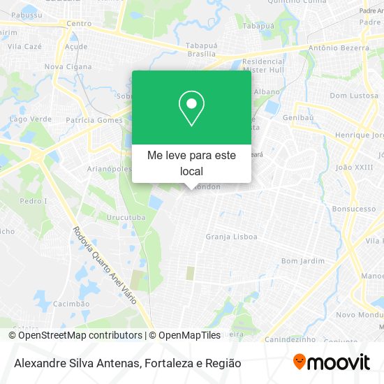 Alexandre Silva Antenas mapa