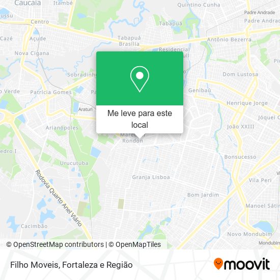 Filho Moveis mapa