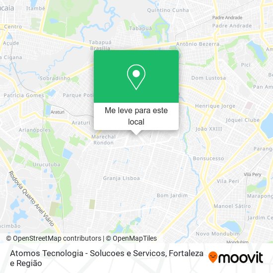 Atomos Tecnologia - Solucoes e Servicos mapa