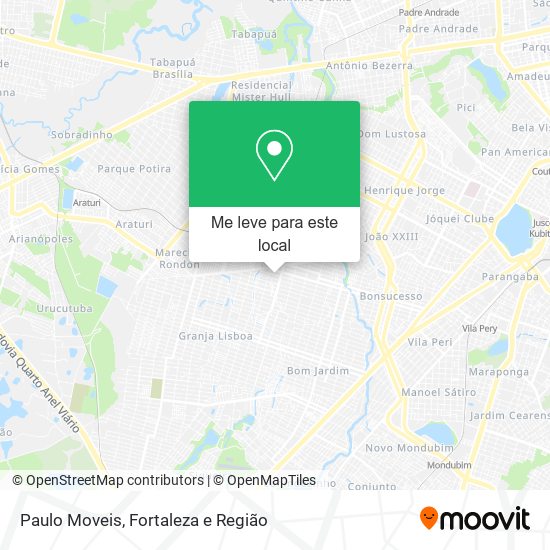 Paulo Moveis mapa