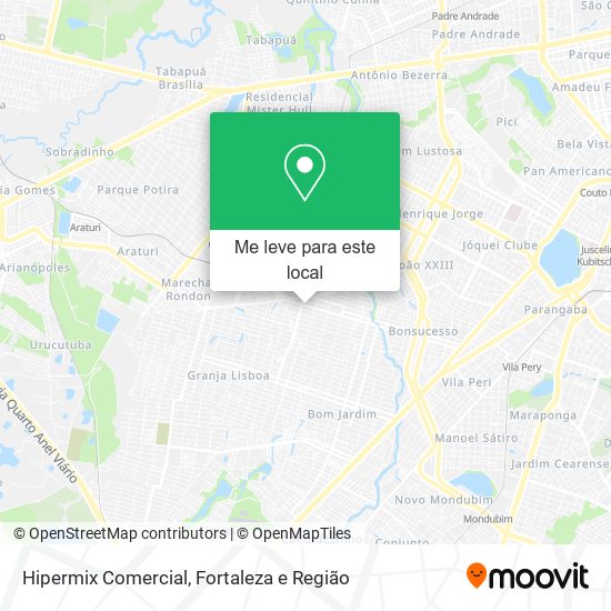 Hipermix Comercial mapa