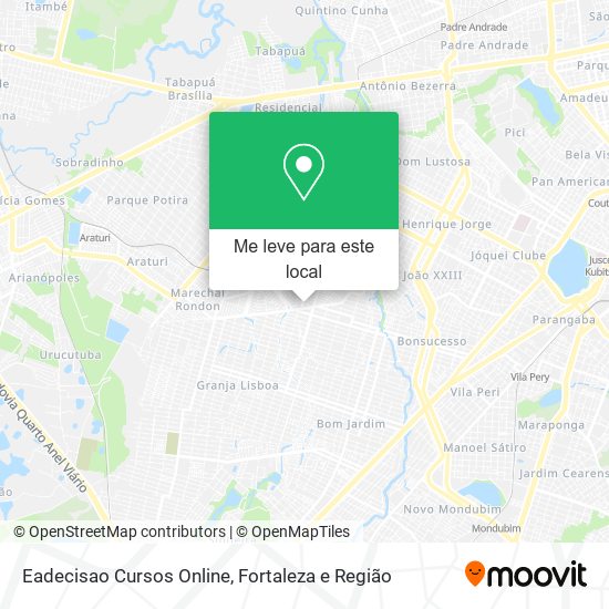 Eadecisao Cursos Online mapa