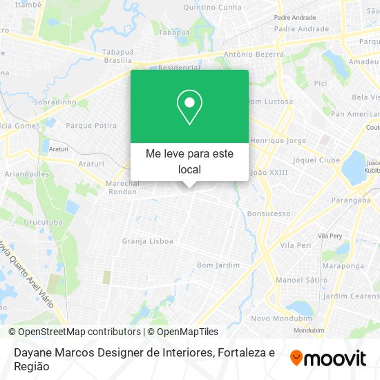 Dayane Marcos Designer de Interiores mapa