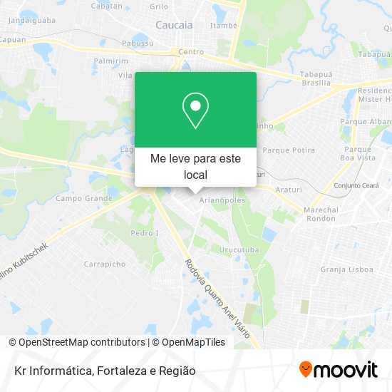 Kr Informática mapa