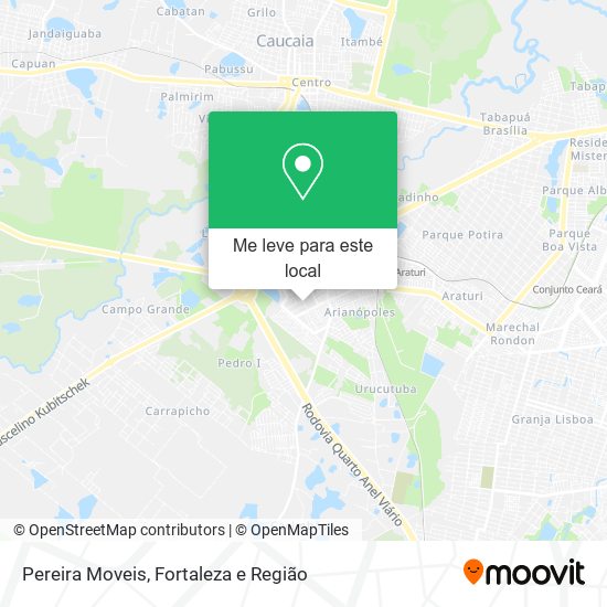 Pereira Moveis mapa