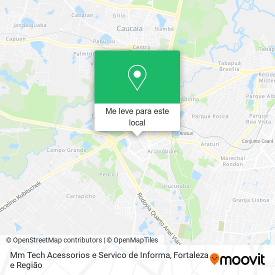 Mm Tech Acessorios e Servico de Informa mapa