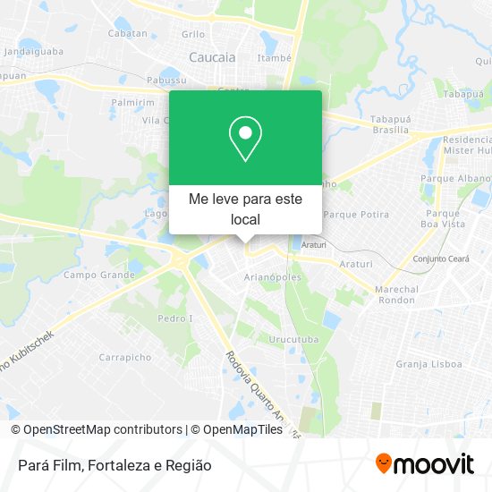 Pará Film mapa