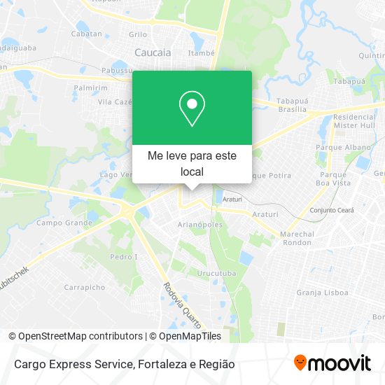 Cargo Express Service mapa