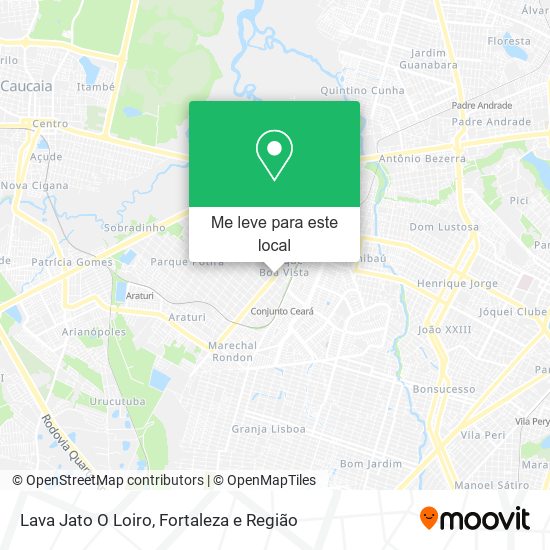 Lava Jato O Loiro mapa