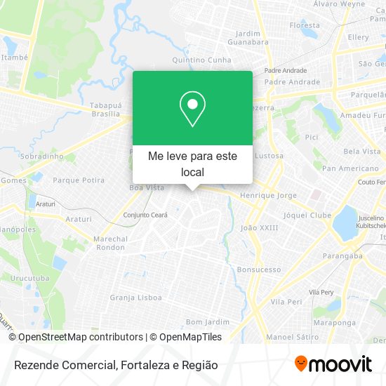 Rezende Comercial mapa