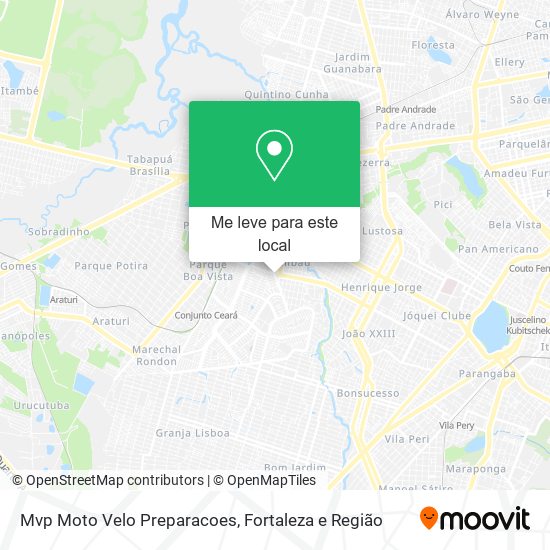 Mvp Moto Velo Preparacoes mapa