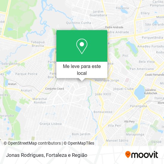 Jonas Rodrigues mapa