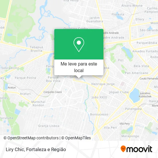 Liry Chic mapa