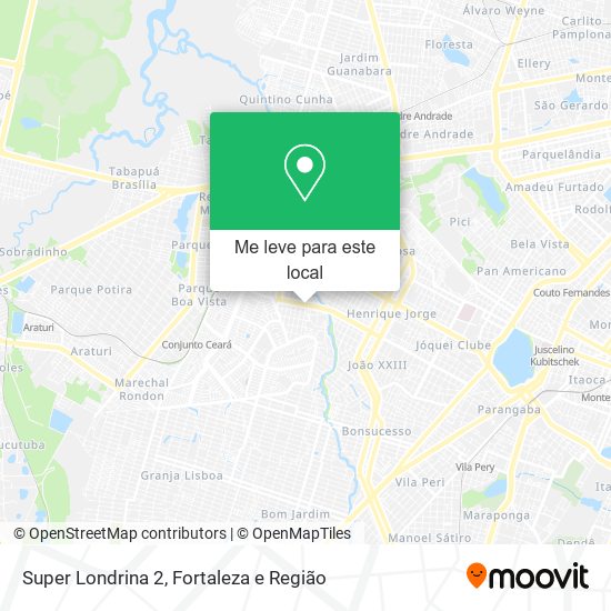 Super Londrina 2 mapa