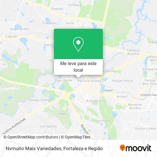 Nvmuito Mais Variedades mapa