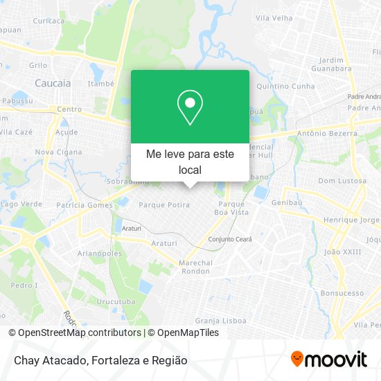 Chay Atacado mapa