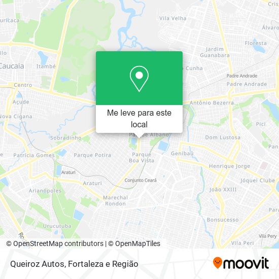 Queiroz Autos mapa