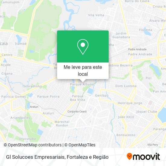 Gl Solucoes Empresariais mapa