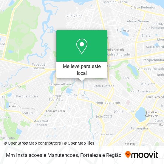 Mm Instalacoes e Manutencoes mapa