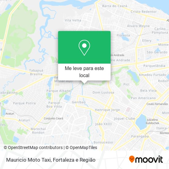 Mauricio Moto Taxi mapa