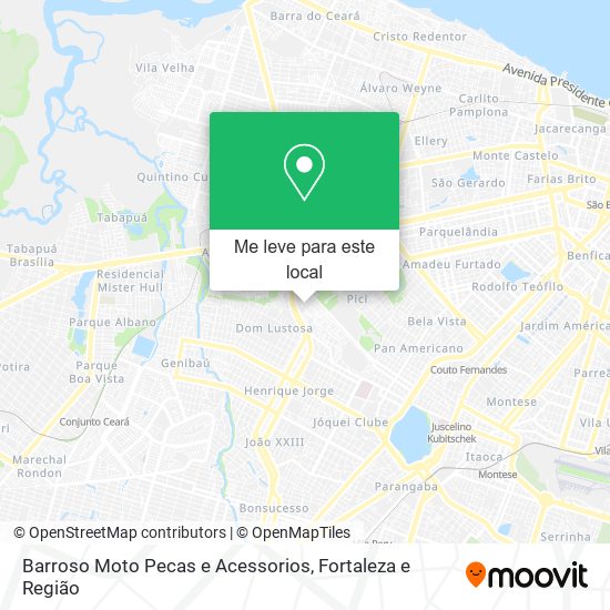 Barroso Moto Pecas e Acessorios mapa