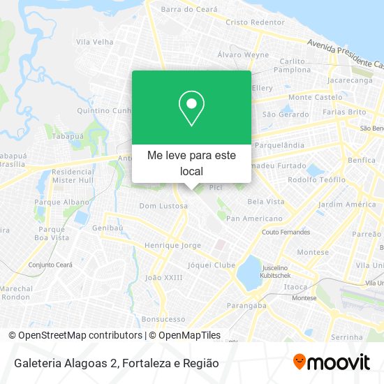 Galeteria Alagoas 2 mapa