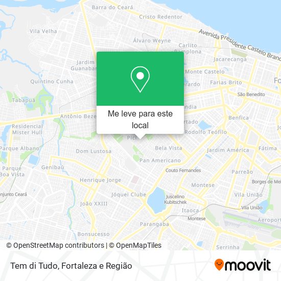 Tem di Tudo mapa