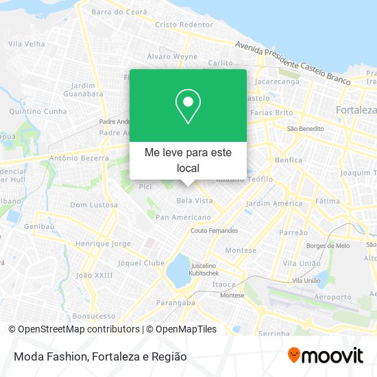 Moda Fashion mapa