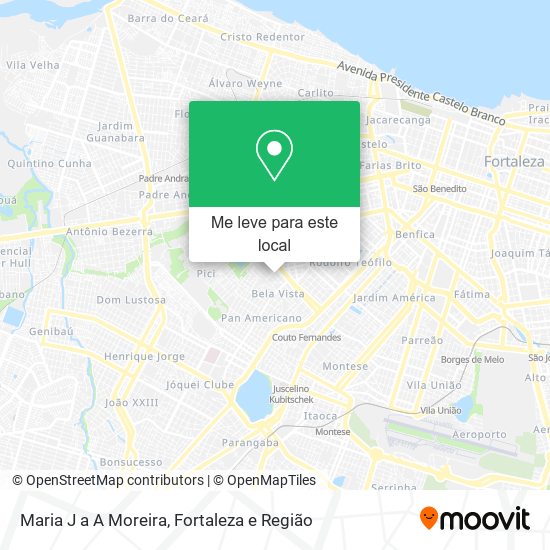 Maria J a A Moreira mapa