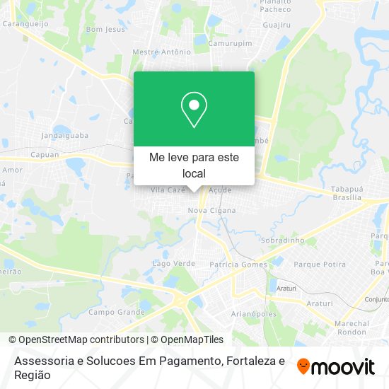 Assessoria e Solucoes Em Pagamento mapa