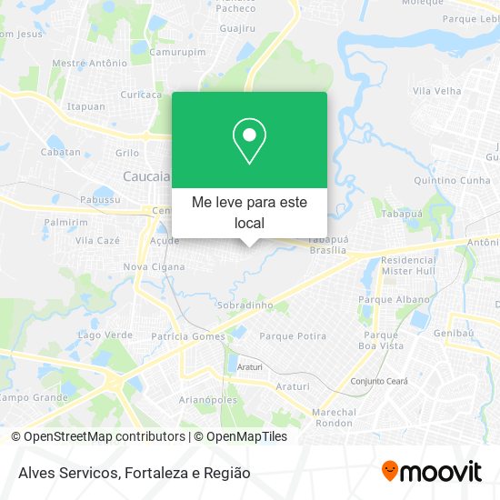 Alves Servicos mapa