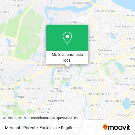 Mercantil Parente mapa