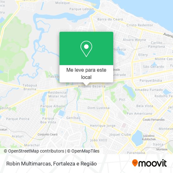 Robin Multimarcas mapa