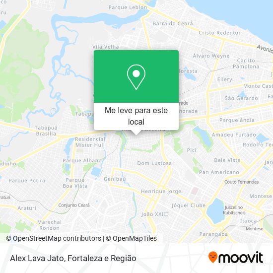 Alex Lava Jato mapa