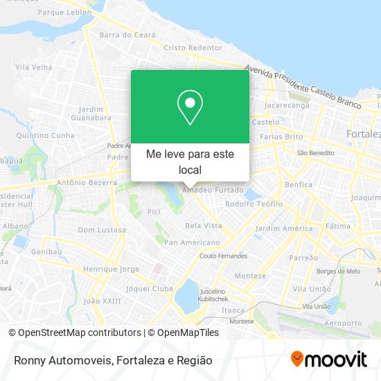 Ronny Automoveis mapa