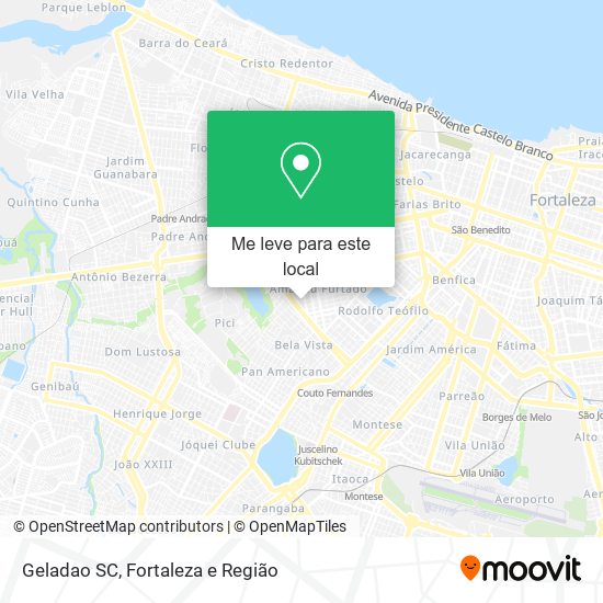 Geladao SC mapa