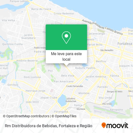 Rm Distribuidora de Bebidas mapa