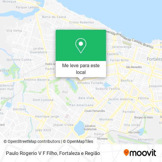 Paulo Rogerio V F Filho mapa