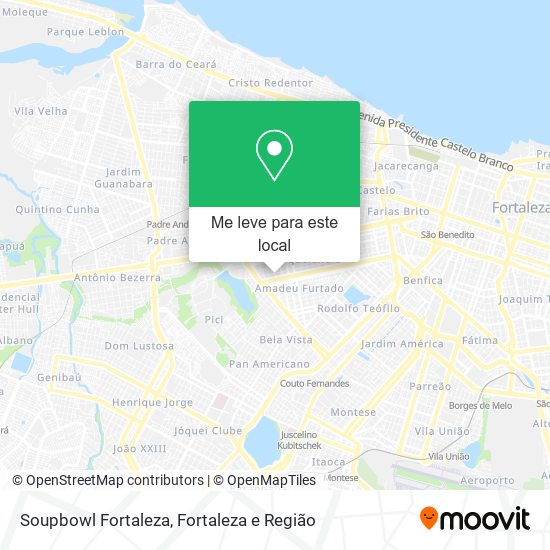 Soupbowl Fortaleza mapa