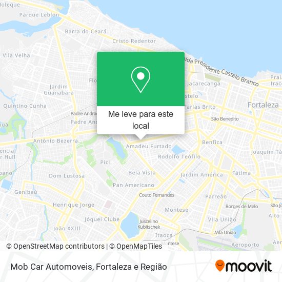 Mob Car Automoveis mapa