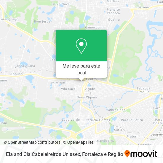 Ela and Cia Cabeleireiros Unissex mapa