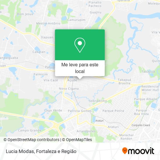 Lucia Modas mapa