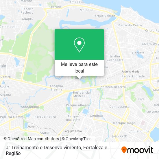 Jr Treinamento e Desenvolvimento mapa