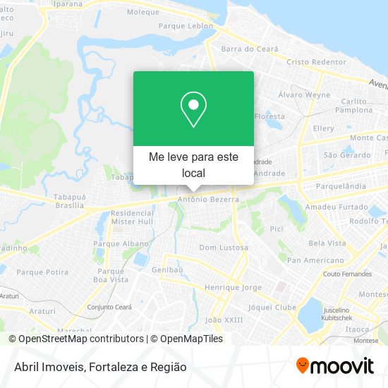 Abril Imoveis mapa