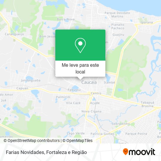 Farias Novidades mapa