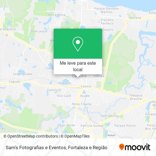 Sam's Fotografias e Eventos mapa