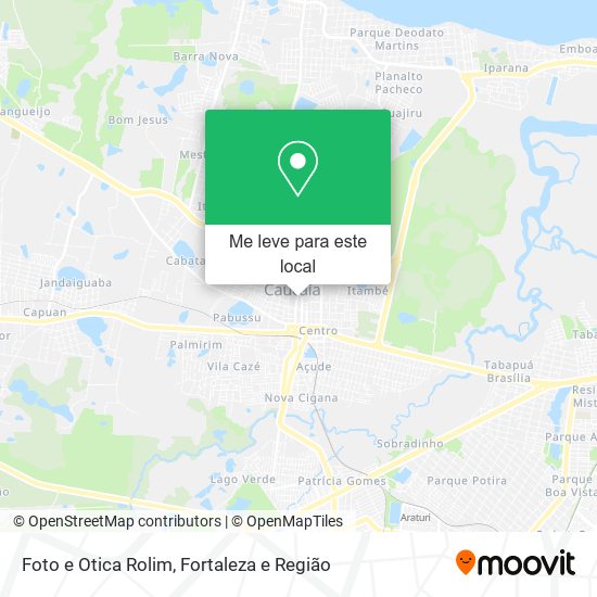 Foto e Otica Rolim mapa