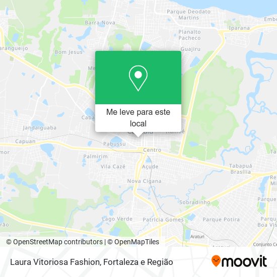 Laura Vitoriosa Fashion mapa